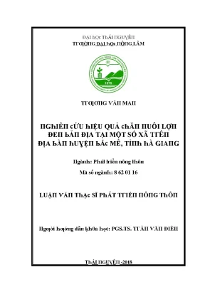 Hiệu Quả Đào Tạo Tại Đại Học Thái Nguyên: Nghiên Cứu 