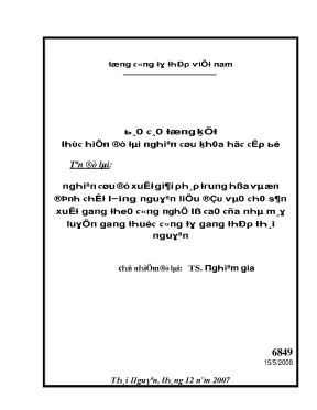 Nghiên cứu giải pháp trung hòa và ổn định nguyên liệu 