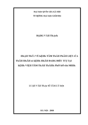 Nghiên Cứu Tâm Lý Học Tại Đại Học Quốc Gia Hà Nội