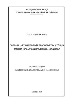 Nghiên Cứu Quản Lý Tài Nguyên Xã Hội Tại Đại Học Khoa