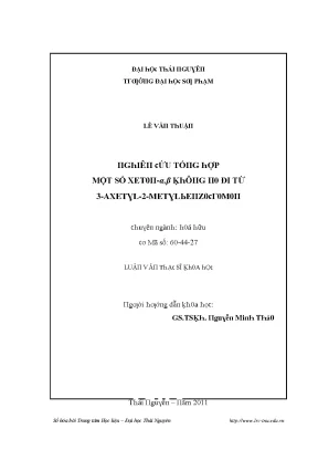 Nghiên cứu về hợp chất 3-Axetyl-2-Metylbenzen trong y học