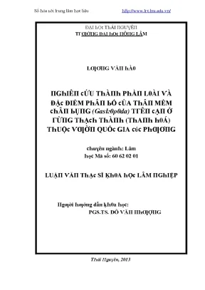 Nghiên cứu về Đại học Thái Nguyên và Đại học Lâm Đồng