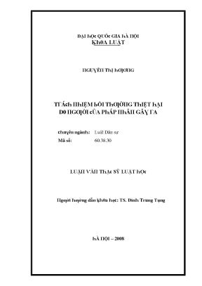 Luật Bồi Thường Thiệt Hại Do Tai Nạn Giao Thông