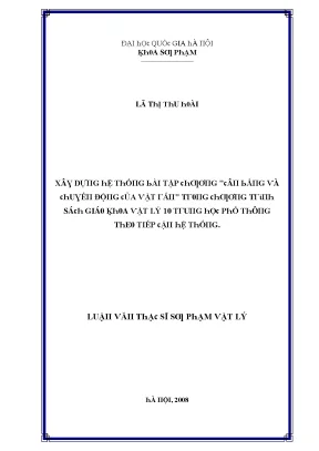 Nghiên cứu về lý thuyết vật lý tại Đại học Giao thông