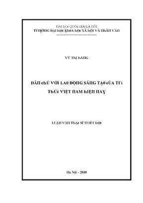 Nghiên Cứu Về Đối Tượng Dân Hủ Với Lão Động Xã Hội