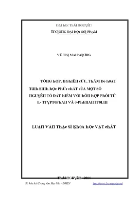 Nghiên cứu về đất hiếm tại Đại học Thái Nguyên