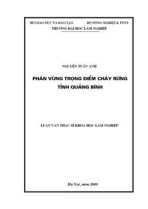 Nghiên cứu về quản lý bảo vệ tài nguyên rừng tại Quảng Bình