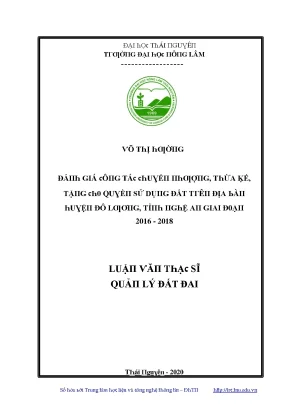 Quản Lý Đất Đai Tại Thái Nguyên: Thực Trạng và Giải Pháp