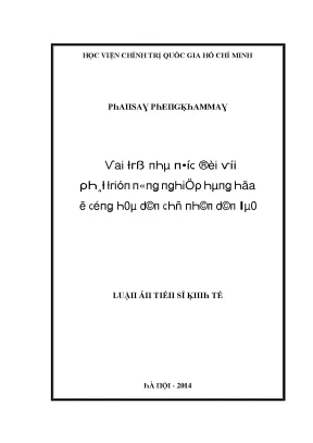 Nghiên Cứu Về Phát Triển Kinh Tế Tại Hà Nội