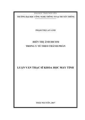 Hiển Thị Ảnh DICOM Trong Y Tế: Nghiên Cứu và Ứng Dụng