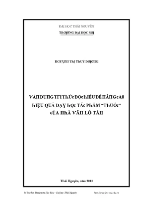 Hiệu Quả Dạy Học Tại Trường Đại Học Sư Phạm Thái Nguyên