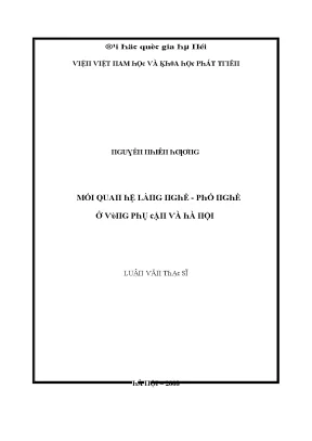 Nghiên cứu mối quan hệ giữa phát triển kinh tế và xã hội