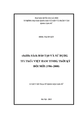 Lịch Sử Đổi Mới Việt Nam (1986-2008): Những Biến Chuyển