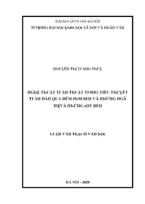 Luận Văn Về Tình Hình Nghiên Cứu Tại Đại Học Quốc Gia Hà Nội