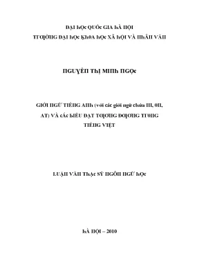 Nghiên Cứu Về Giới Tính Trong Xã Hội Việt Nam