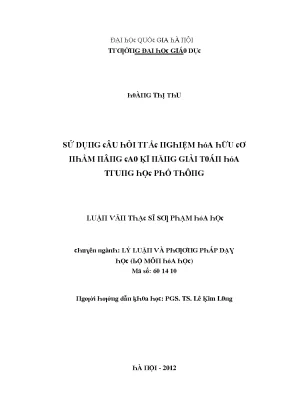 Nghiên Cứu Về Giáo Dục Đại Học Tại Hà Nội