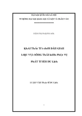 Khám Phá Du Lịch Tại Đại Học Quốc Gia Hà Nội