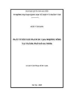 Nghiên Cứu Phát Triển Sản Phẩm Du Lịch Tại Hà Nội