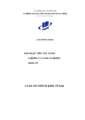 Hội thảo về Tiêu thụ Năng lượng và Tăng trưởng Kinh tế