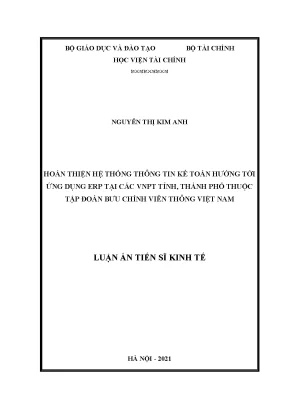 Nâng cao Hệ thống Thông tin Kế toán Hướng tới Ứng dụng