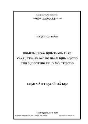 Xử Lý Môi Trường Tại Đại Học Thái Nguyên