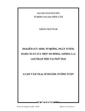 Đại học Thái Nguyên: Nghiên cứu và Phát triển Nông