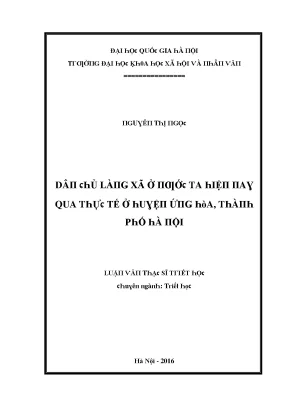 Nghiên Cứu Tác Động Của Đổi Mới Đến Phát Triển Xã Hội