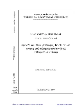 Tự Động Hóa Trong Kỹ Thuật Môi Trường Tại Đại Học Thái