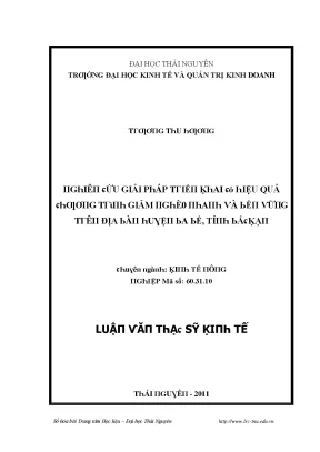 Nâng cao hiệu quả quản trị kinh doanh tại Đại học Thái