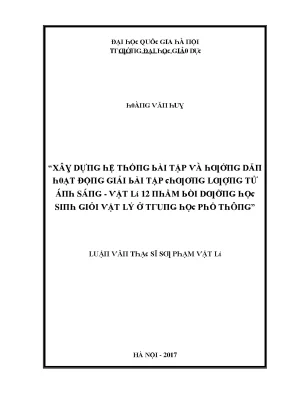 Giải Bài Tập Vật Lý 12: Hệ Thống Bài Tập và Hướng Dẫn