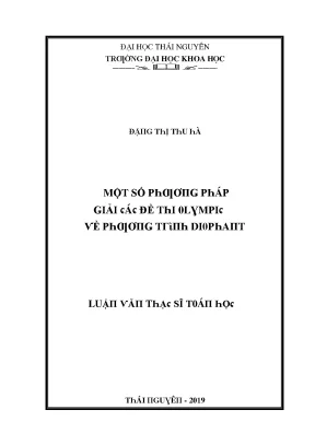 Giải Đề Thi Olympic Vật Lý: Phương Pháp và Kinh Nghiệm