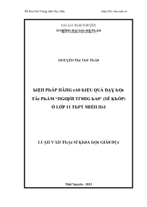 Hiệu Quả Dạy Học Với Phương Pháp 'Người Trưởng Thành' Ở