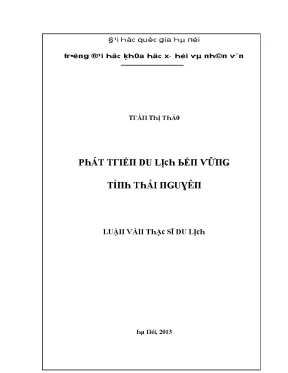 Khám Phá Du Lịch Tại Thái Nguyên: Những Điểm Đến Không 