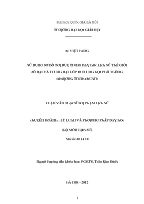 Sử Dụng Sơ Đồ Tư Duy Trong Giáo Dục Đại Học