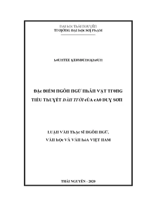 Nghiên Cứu Về Đặc Điểm Ngữ Pháp Tiếng Việt