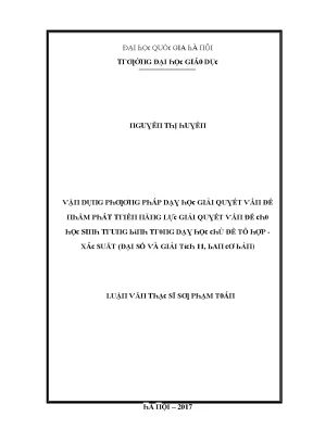 Giải Quyết Vấn Đề Phát Triển Đào Tạo Tại Đại Học Giao