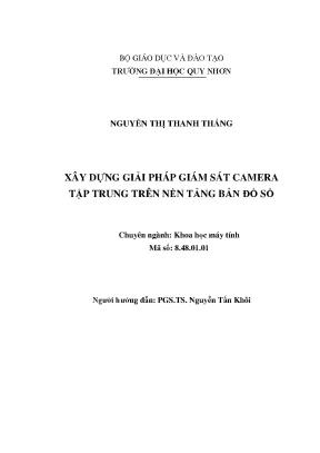 Giải Pháp Giám Sát Camera Tập Trung Trên Bản Đồ Số