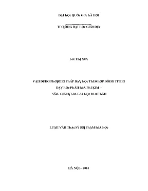 Đại học Giáo dục Hà Nội: Đổi mới phương pháp dạy học