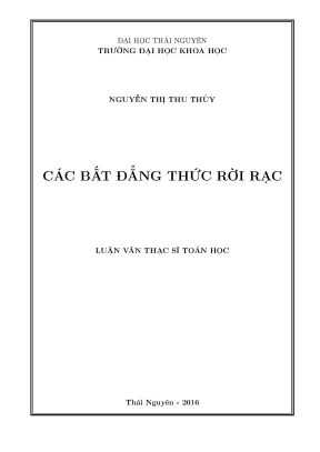Các Bất Đẳng Thức Rời Rạc Trong Toán Học: Nghiên Cứu và 