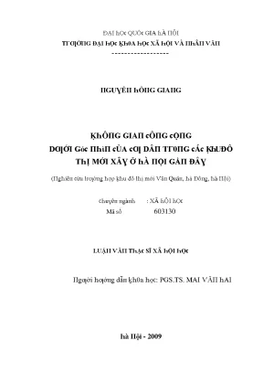 Khám Phá Khu Đô Thị Mới Hà Nội: Tác Động Đến Xã Hội và