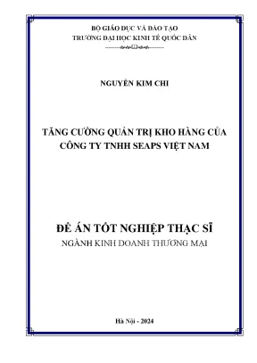 Tăng Cường Quản Trị Kho Hàng Tại Công Ty TNHH SEAPS Việt Nam