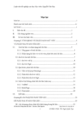 Nghiên cứu về phương pháp lưu trữ tài liệu hiệu quả