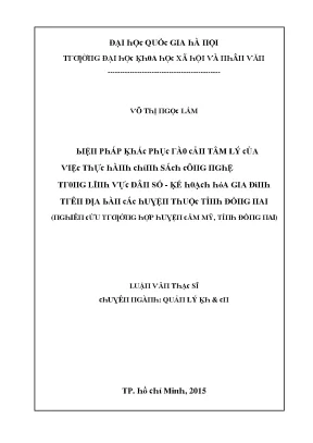 Tâm Lý Xã Hội và Phân Tích Dữ Liệu Tại Đại Học Quốc Gia 