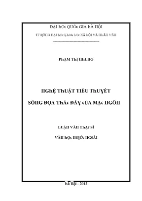 Nghệ Thuật Tự Sự Trong Sống Đọa Thác Đầy Của Mạc Ngôn