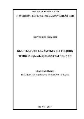 Khám Phá Văn Hóa Ẩm Thực Địa Phương Tại Hà Nội