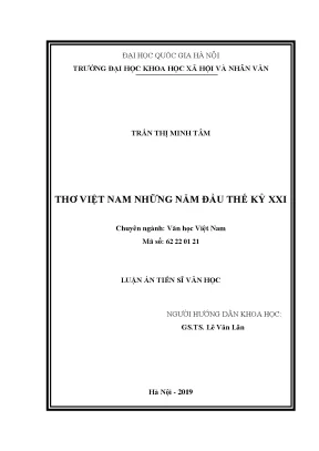 Phát Triển Thơ Việt Nam Đầu Thế Kỷ XXI: Đặc Điểm và Xu Hướng