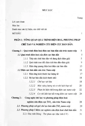Nghiên Cứu Điện Cực Bán Dẫn Nano-Xốp: Phương Pháp và Kết Quả