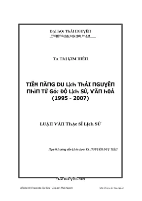Tiềm Năng Du Lịch Tại Thái Nguyên: Khám Phá Lịch Sử và