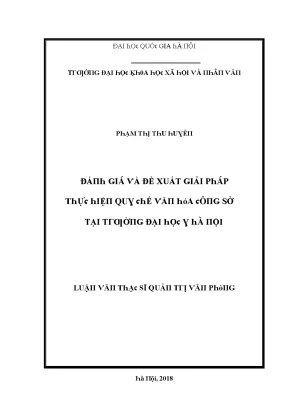 Giải pháp nâng cao hiệu quả thực hiện văn hóa trong giáo 