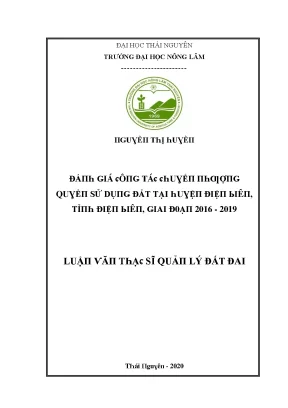 Quản Lý Đất Đai Tại Thái Nguyên: Đánh Giá và Kết Quả